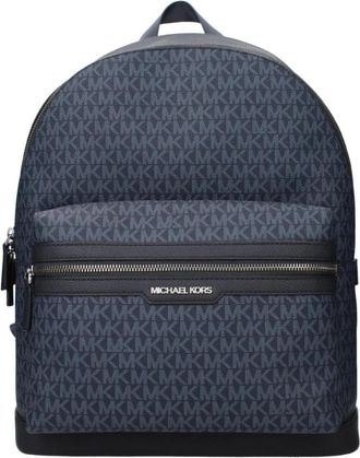 Michael Kors Stoffen Rugzak met Meerdere Vakken - Heren - Rugzakken - Blauw - ONE Size - Tassen