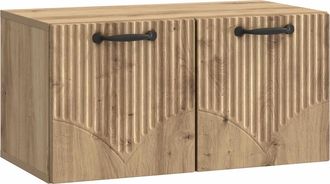 vidaXL Mueble Para Tv De Pared 59,5 X 31 X 30 Cm Roble Artisan Vidaxl
