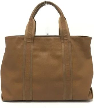 Bottega Veneta Pre-owned Tote Bags, female, Brown, Size: ONE SIZE Pre-owned Fabric handbags