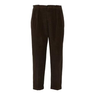 BRIGLIA 1949 Portobello Broek - Heren - Broeken - Bruin - Maat: M Zijde