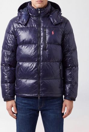 Polo Ralph Lauren Gorham Hooded Quilted Down Jacket in Recycled Nylon