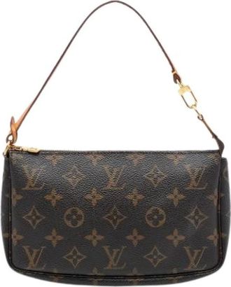 Louis Vuitton Pre-owned Shoulder Bags, female, Brown, Size: ONE SIZE Pre-owned Pochette Accessoires
