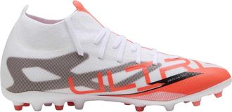 Puma Ultra 5 Match+ voetbalschoenen voor heren, voor harde ondergrond (Poema Wit)