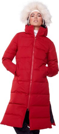 Alpine North KLUANE WOMENS VEGAN DOWN (RECYCLED) ULTRA LONG LENGTH PARKA