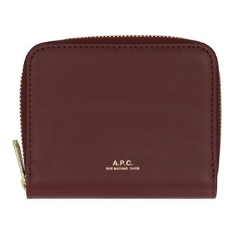 A.P.C. Wallets & Cardholders - Dames - Portefeuilles - Rood - ONE Size - Accessoires