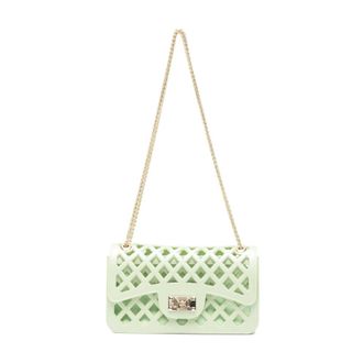 Marc Ellis Shoulder Bags, female, Green, Size: ONE SIZE Flat Basket
