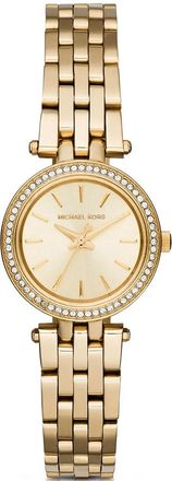 Michael Kors Womens MK3295 Mini Darci Gold-tone Ladies Watch Stainless Steel - One Size