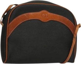 Dior Pre-owned Cross Body Bags, female, Black, Size: ONE SIZE Pre-owned Vintage Shoulder Bag
