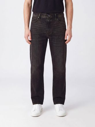 Filson Jeans straight fit a cinque tasche in denim con effetto usurato