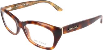 Jimmy Choo London JC82 0EHO 00 Havana Glitter Gold 52mm