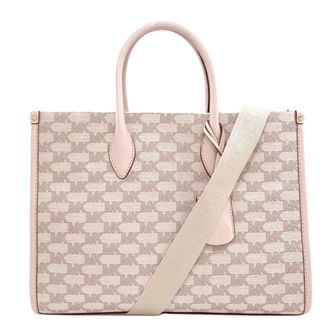 Michael Kors Pink Canvas Tote Bag (Pre-Owned)