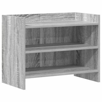 vidaXL Vidaxl Mobile Tv 60 X 33 X 47 Cm Sonoma Grigio Legno