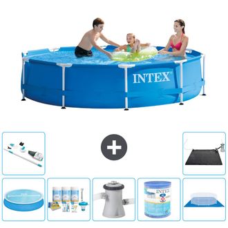 Intex Piscina Con Estructura Redonda - 305x76 Cm - 7-piezas S31525