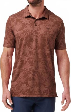Travis Mathew Featherweight Polo In Maple
