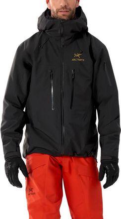 Arc'teryx Alpha SV Waterproof Jacket in 24K Black at Nordstrom, Size Xx-Large