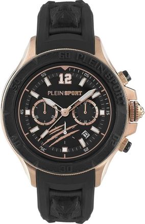 Plein Sport Warrior Tech Chronograph Ps 6Ba 0624 - Heren - Horloges - Zwart - ONE Size - Accessoires