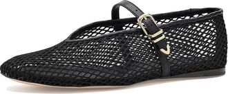 Favorite Daughter Margot Mj Mesh Womens Dress Flat Shoes Black : 6.5 M, Synthetic