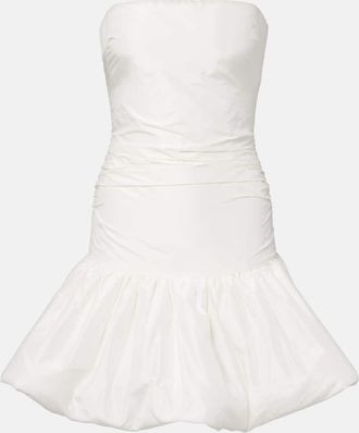 Rotate Bridal silk taffeta minidress