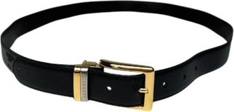 Givenchy Pre-owned Vintage Riem Set - Dames - Vintage Accessoires - Zwart - ONE Size - Leer - Vintage