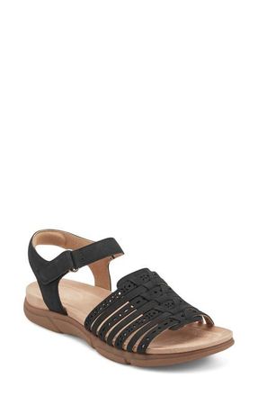 Easy Spirit Mandie Sandal in Black at Nordstrom, Size 7.5