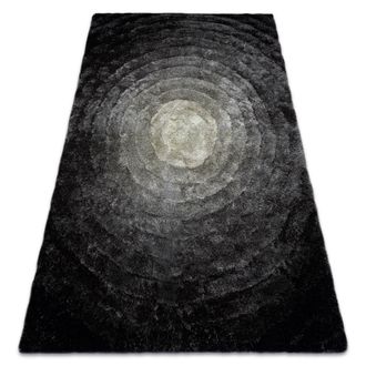 RugsX Rugsx - Alfombra Moderno Flim 008-b2 Moderno, Circulos - Structural Gris Grey 120x160 Cm