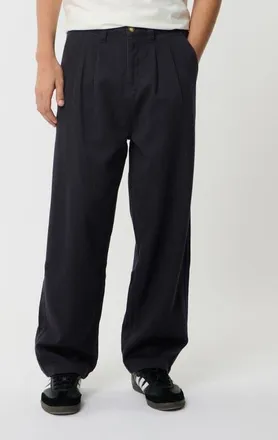Rip Curl Disorder Twill Pants in Washed Black at Nordstrom, Size 30