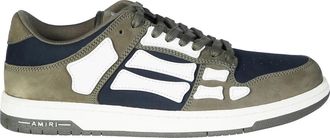 Amiri Skel Top Low - Heren - Sneakers - Groen - 42 EU - Leer - Schoenen