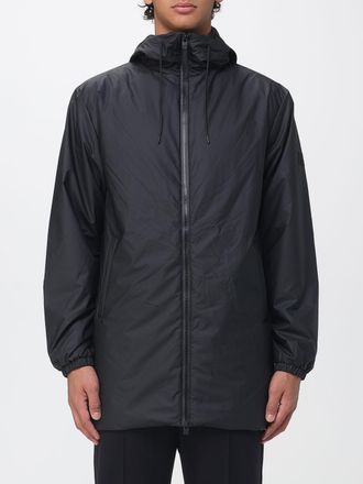 Rains Giacca a vento lunga al ginocchio con cappuccio idrorepellente