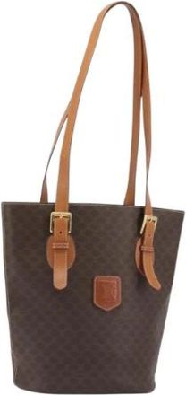 Celine Pre-owned Vintage Tote Bag - Dames - Vintage Shopper - Bruin - ONE Size - Leer - Vintage