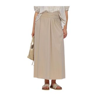 JapanTKY Japan Tky, Rokken, Dames, Beige, XL, Bakana Maxi Rok