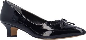 J. Rene&eacute; Calinda Kitten Heel Pump in Black at Nordstrom, Size 12