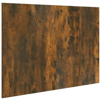 vidaXL Testiera Letto Rovere Fumo 120x1,5x80 Cm In Legno Multistrato - Vidaxl
