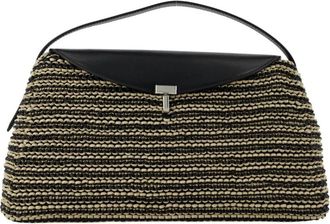 Toteme T-Lock Handtas met Handvat - Dames - Handtassen - Veelkleurig - ONE Size - Leer - Tassen