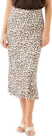 Fifteen Twenty Mia Bias Midi Skirt in Print at Nordstrom, Size X-Large