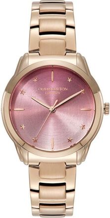 Olivia Burton Color Wave Bracelet Watch, 36mm in Pink at Nordstrom