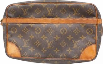 Louis Vuitton Brown Clutch Bag (Pre-Owned)
