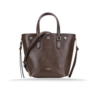 Dolce & Gabbana Tote Bags, female, Brown, Size: ONE SIZE Handbags