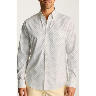 Bonobos Everyday Slim Fit Microcheck Stretch Cotton Button-Down Shirt in Casey Floral V2 C8 at Nordstrom Rack, Size Xx-Large