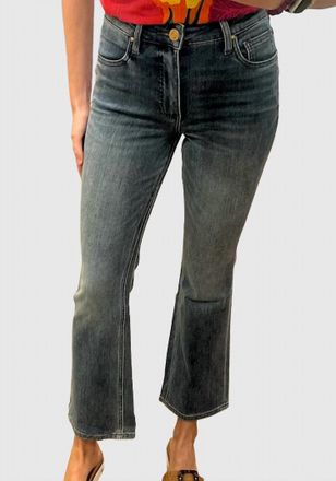 Kut from the Kloth Kelsey High Rise Fab Ankle Flare Jeans In Blue