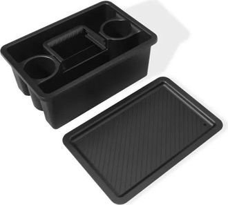 Weber Works Caja Compartimentada Negra Para Barbacoa