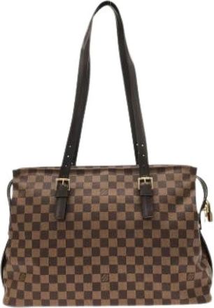 Louis Vuitton Pre-owned Tote Bags, female, Brown, Size: ONE SIZE Pre-owned Shoulder Bag