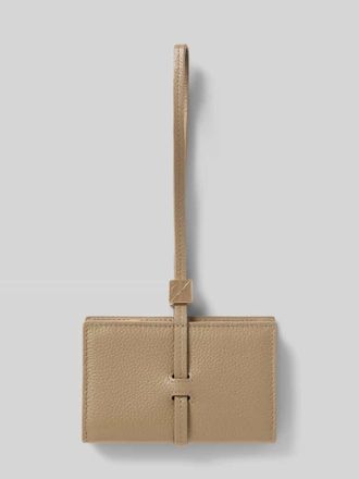 Calvin Klein Portemonnaie mit Schlaufenverschluss Modell PEBBLE in Beige, Gr&ouml;&szlig;e 1