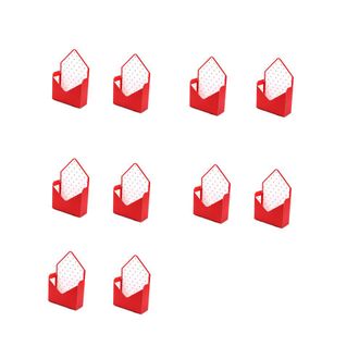 OEM Cajas Con Sobres Para El D&iacute;a De San Valent&iacute;n, Decoradas Con Flores De Mano - 10