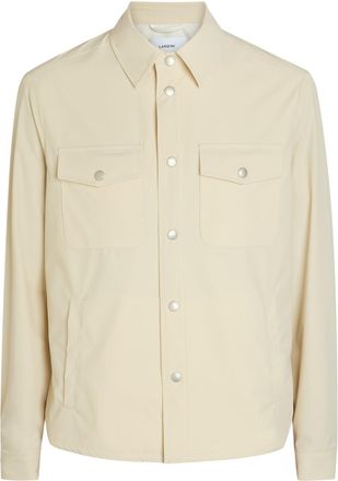 Lardini Shell Overshirt - Ecru - 52 (IT52 / XL)