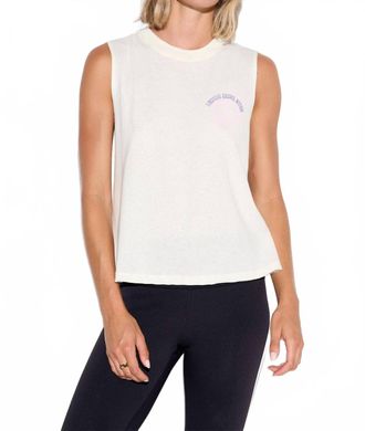 Spiritual Gangster Grows Within Vibe Tank In Vintage White