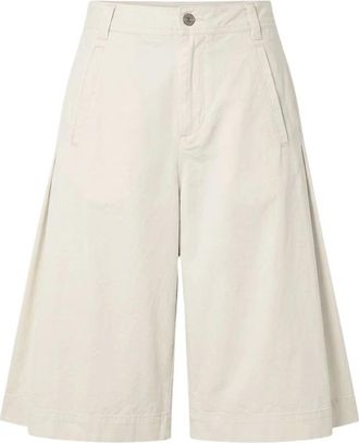 Mr & Mrs Italy Bermuda a gamba larga - - Shorts - Donna - Beige - S