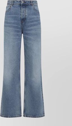 Ami wide-leg denim jeans
