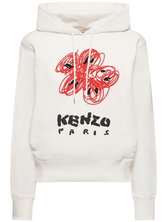 Felpa con cappuccio kenzo donna on sale