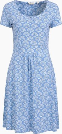 Mountain Warehouse Womens Mountain Warehouse Womens/Ladies Orchid Seashells UV Protection Midi Dress - Blue - Size: 10