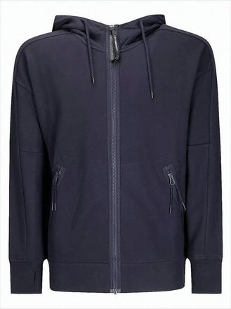 C.P. Company C. P. Company Zip-Up Hoodie With Innovative Goggle Design